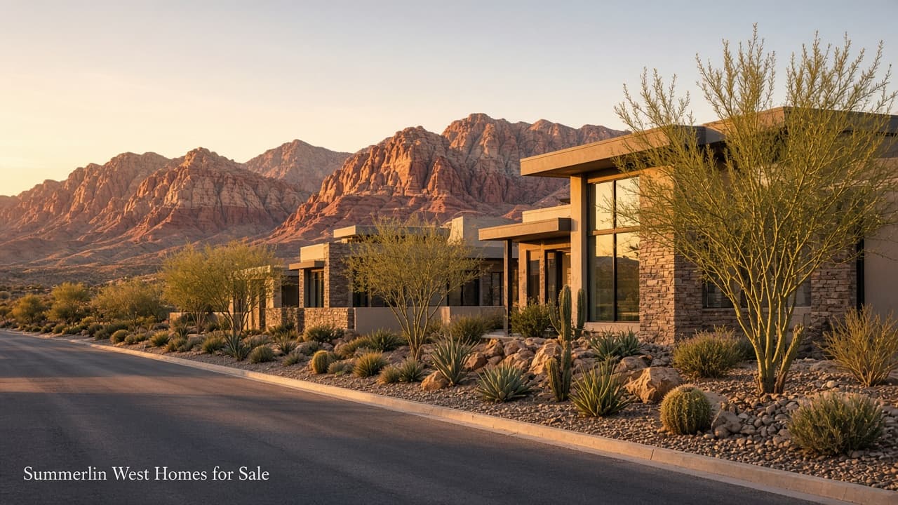 Summerlin real estate market trends graph